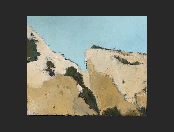 Les Calanques Huile sur toile